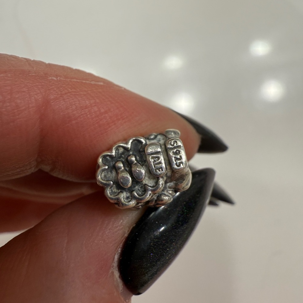 Pandora Mr. + Mrs. Charm 791116 Sterling Silver ALE 925 Retired - Picture 3 of 3